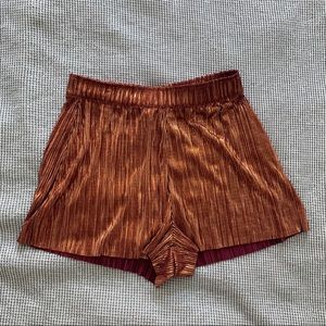 High waisted shorts